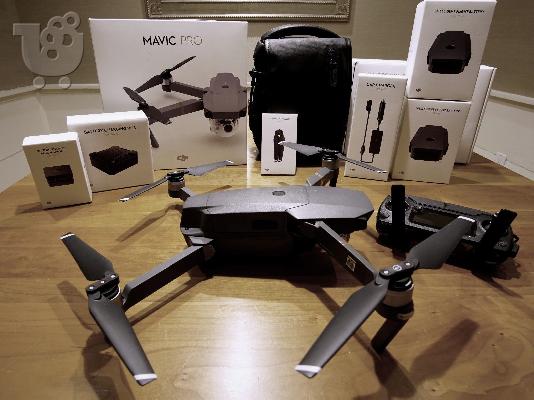 PoulaTo: DJI Mavic Pro + 64GB + 2 Extra Batteries - Flight Combo